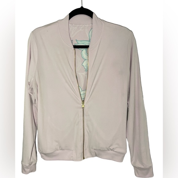 Iman | Gchic Reversible Stretch Knit Women’s Bomber Jacket Size XS - Picture 10 of 12
